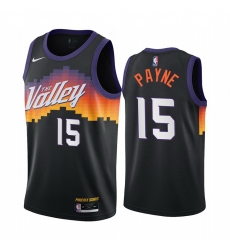 Phoenix Suns 15 Cameron Payne Black NBA Swingman 2020 21 City Edition Jersey