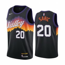 Phoenix Suns 20 Dario Saric Black NBA Swingman 2020 21 City Edition Jersey