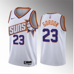 Phoenix Suns 23 Eric Gordon White Association Edition Stitched Basketball Jersey