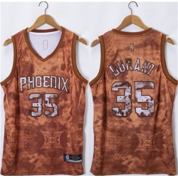 Phoenix Suns 35 Kevin Durant Orange 2023 Select Series Stitched Basketball Jersey
