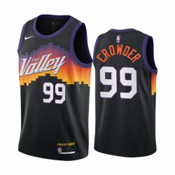 Phoenix Suns 99 Jae Crowder Black NBA Swingman 2020 21 City Edition Jersey
