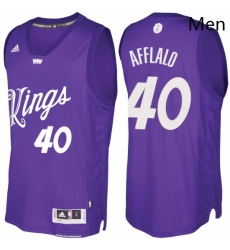 Sacramento Kings 40 Arron Afflalo Purple 2016 2017 Christmas Day NBA Swingman jersey