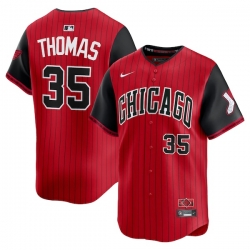 Frank Thomas Chicago White Sox 2025 City Connect Limited Retired Player Jersey Red Black