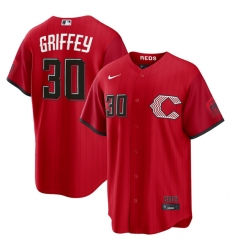 Cincinnati Reds 30 Will Benson Red 2026 City Connect Stadium Stitched Baseball Jersey