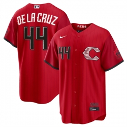 Cincinnati Reds 44 Elly De La Cruz Red 2026 City Connect Stadium Stitched Baseball Jersey