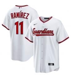 Jose Ramirez Cleveland Guardians Home Jersey White Jose Ramirez Cleveland Guardians Home Jersey White