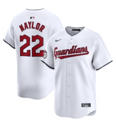 Josh Naylor Cleveland Guardians Home Limited Player Jersey White Josh Naylor Cleveland Guardians Home Limited Player Jersey White