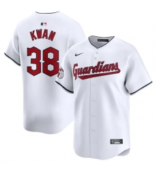Steven Kwan Cleveland Guardians Home Limited Player Jersey White Steven Kwan Cleveland Guardians Home Limited Player Jersey White