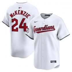 Triston Mckenzie Cleveland Guardians Home Limited Player Jersey White