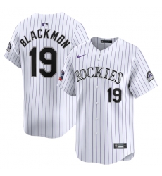 Charlie Blackmon Colorado Rockies 2024 Mlb World Tour Mexico City Series Home Limited Player Jersey White