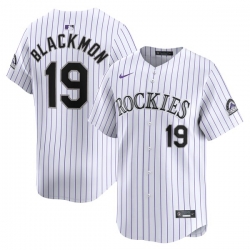 Charlie Blackmon Colorado Rockies Home Limited Player Jersey White