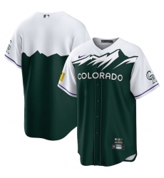 Colorado Rockies 2022 City Connect Team Jersey Green Colorado Rockies 2022 City Connect Team Jersey Green