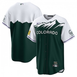 Colorado Rockies 2022 City Connect Team Jersey Green