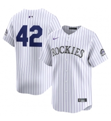 Colorado Rockies 2024 Jackie Robinson Day Home Limited Jersey White Colorado Rockies 2024 Jackie Robinson Day Home Limited Jersey White