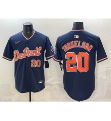 Detroit Tigers 20 Spencer Torkelson Navy 2026 Alternate Vapor Premier Limited Stitched Baseball Jersey