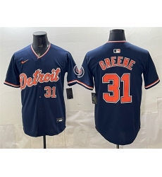 Detroit Tigers 31 Riley Greene Navy 2026 Alternate Vapor Premier Limited Stitched Baseball Jersey