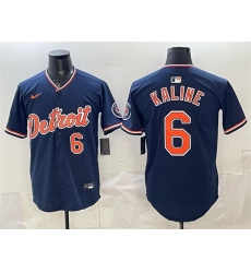 Detroit Tigers 6 Al Kaline Navy 2026 Alternate Vapor Premier Limited Stitched Baseball Jersey