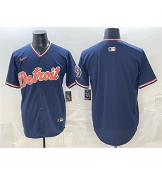 Detroit Tigers Blank Navy 2026 Alternate Vapor Premier Limited Stitched Baseball Jersey