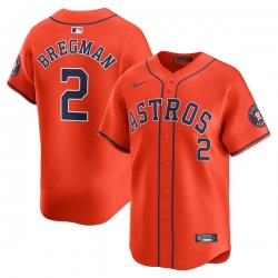 Alex Bregman Houston Astros Alternate Limited Player Jersey Orange