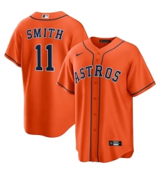 Cam Smith Houston Astros Alternate Jersey Orange White Cam Smith Houston Astros Alternate Jersey Orange White