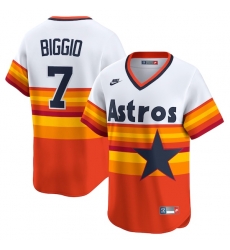 Craig Biggio Houston Astros Throwback Cooperstown Collection Limited Player Jersey White Craig Biggio Houston Astros Throwback Cooperstown Collection Limited Player Jersey White