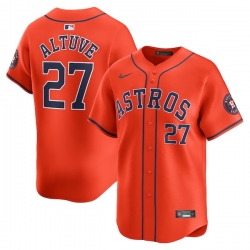Jose Altuve Houston Astros Alternate Limited Player Jersey Orange