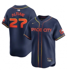 Jose Altuve Houston Astros City Connect Limited Player Jersey Navy Jose Altuve Houston Astros City Connect Limited Player Jersey Navy