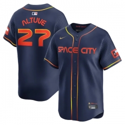 Jose Altuve Houston Astros City Connect Limited Player Jersey Navy