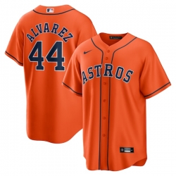 Yordan Alvarez Houston Astros Alternate Player Jersey Orange