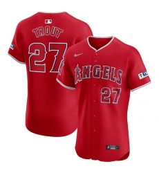 Mike Trout Los Angeles Angels Alternate Elite Player Jersey Red Mike Trout Los Angeles Angels Alternate Elite Player Jersey Red