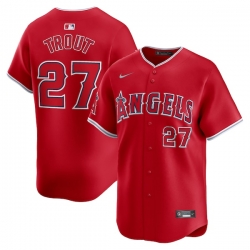 Mike Trout Los Angeles Angels Alternate Limited Player Jersey Red