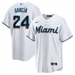 Avisail Garcia Miami Marlins Home Player Jersey White