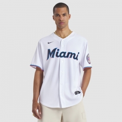 Ichiro Suzuki Miami Marlins 2025 Baseball Hall Of Fame Name Number Retired Jersey White