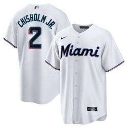 Jazz Chisholm Jr Miami Marlins Home Player Jersey White