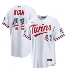 2026 All Star Edition Stars Stripes Minnesota Twins Joe Ryan White Stadium Jersey 2026 All Star Edition Stars Stripes Minnesota Twins Joe Ryan White Stadium Jersey