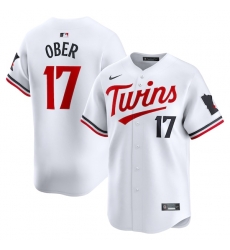 Bailey Ober Minnesota Twins Home Limited Player Jersey White Bailey Ober Minnesota Twins Home Limited Player Jersey White