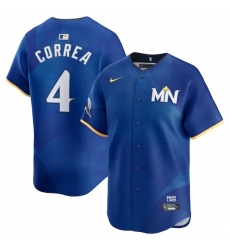 Carlos Correa Minnesota Twins 2024 City Connect Limited Jersey Royal Carlos Correa Minnesota Twins 2024 City Connect Limited Jersey Royal