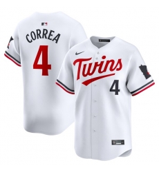 Carlos Correa Minnesota Twins Home Limited Player Jersey White Carlos Correa Minnesota Twins Home Limited Player Jersey White