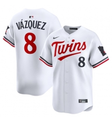 Christian Vazquez Minnesota Twins Home Limited Jersey White Christian Vazquez Minnesota Twins Home Limited Jersey White