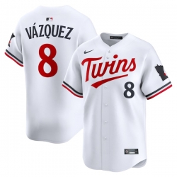 Christian Vazquez Minnesota Twins Home Limited Jersey White