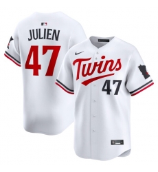 Edouard Julien Minnesota Twins Home Limited Player Jersey White 0r6c Edouard Julien Minnesota Twins Home Limited Player Jersey White 0r6c
