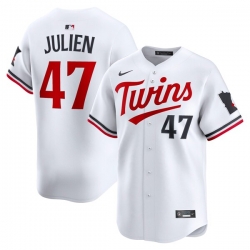 Edouard Julien Minnesota Twins Home Limited Player Jersey White 0r6c