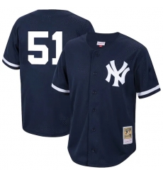 Bernie Williams New York Yankees Cooperstown Collection Mesh Batting Practice Button Up Jersey Navy Bernie Williams New York Yankees Cooperstown Collection Mesh Batting Practice Button Up Jersey Navy