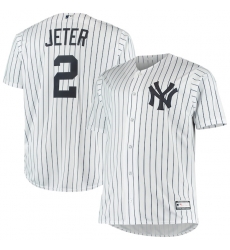 Derek Jeter New York Yankees Big Tall Player Jersey White Derek Jeter New York Yankees Big Tall Player Jersey White