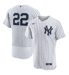 Juan Soto New York Yankees Home Authentic Player Jersey White Juan Soto New York Yankees Home Authentic Player Jersey White