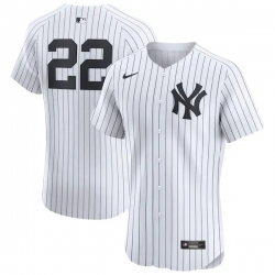 Juan Soto New York Yankees Home Elite Player Jersey White