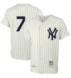 Mickey Mantle New York Yankees 1951 Cooperstown Collection Authentic Jersey Cream Mickey Mantle New York Yankees 1951 Cooperstown Collection Authentic Jersey Cream