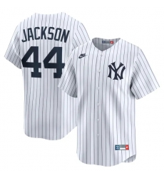 Reggie Jackson New York Yankees Throwback Cooperstown Collection Limited Jersey White Reggie Jackson New York Yankees Throwback Cooperstown Collection Limited Jersey White