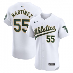 Adrian Martinez Oakland Athletics Home Elite Player Jersey White