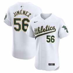Dany Jimenez Oakland Athletics Home Elite Player Jersey White